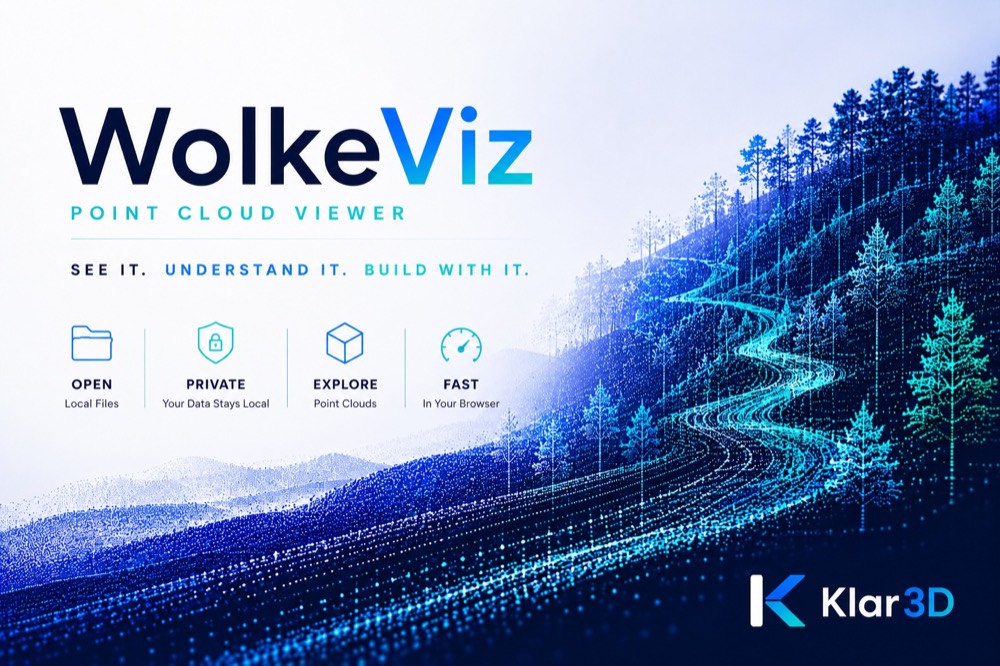 WolkeViz graphic representing browser-based point-cloud inspection